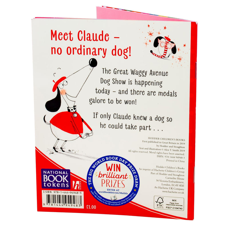 Claude Best in Show WBD 2019 - Ages 7-9 - Paperback - Alex T.Smith 7-9 Hodder & Stoughton