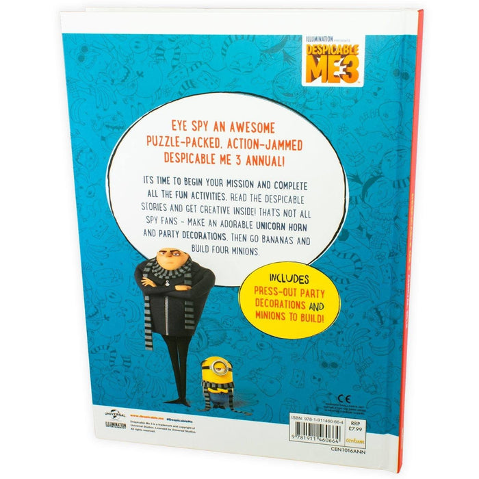 Despicable Me Annual 2018 - Hardback 7-9 Centum Books Ltd