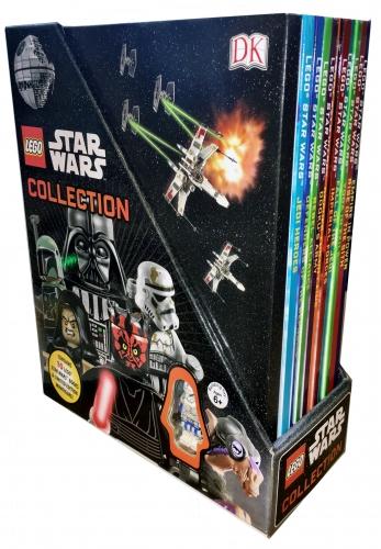 DK LEGO Star Wars Collection 10 Books with Minifigure Gift Set Pack - Age 7-9 - Hardback 7-9 DK