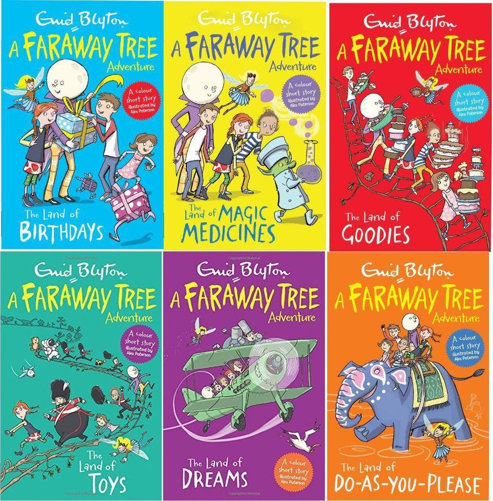 Enid Blyton Faraway Tree Adventures 6 Book Collection Ages 7 9 Paperback
