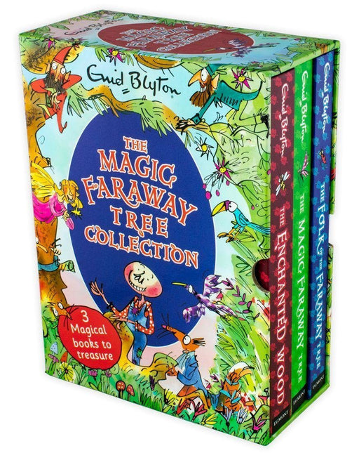 Enid Blyton The Magic Faraway Tree 3 Books Box Set - Fantasy Fiction - Hardback - Enid Blyton 7-9 Egmont