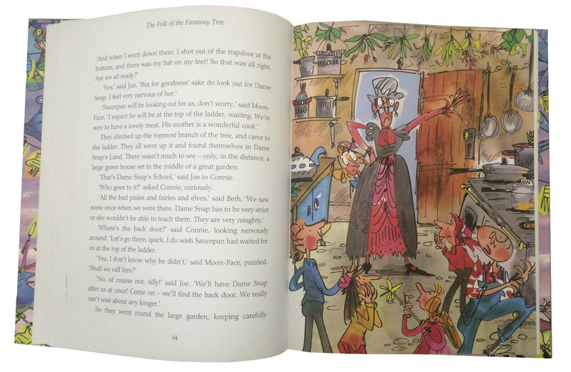 Enid Blytons The Folk of the Faraway Tree Gift Edition A Stunning Full-Colour - Hardback 7-9 Egmont