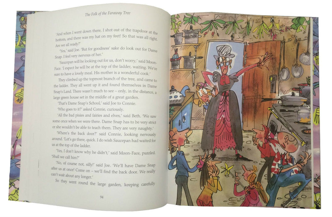 Enid Blytons The Folk of the Faraway Tree Gift Edition A Stunning Full-Colour - Hardback 7-9 Egmont