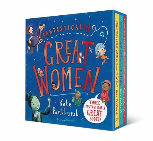 Fantastically Great Women 3 Book Collection - Ages 7-9 - Hardback - Kate Pankhurst 7-9 Bloomsbury Publishing