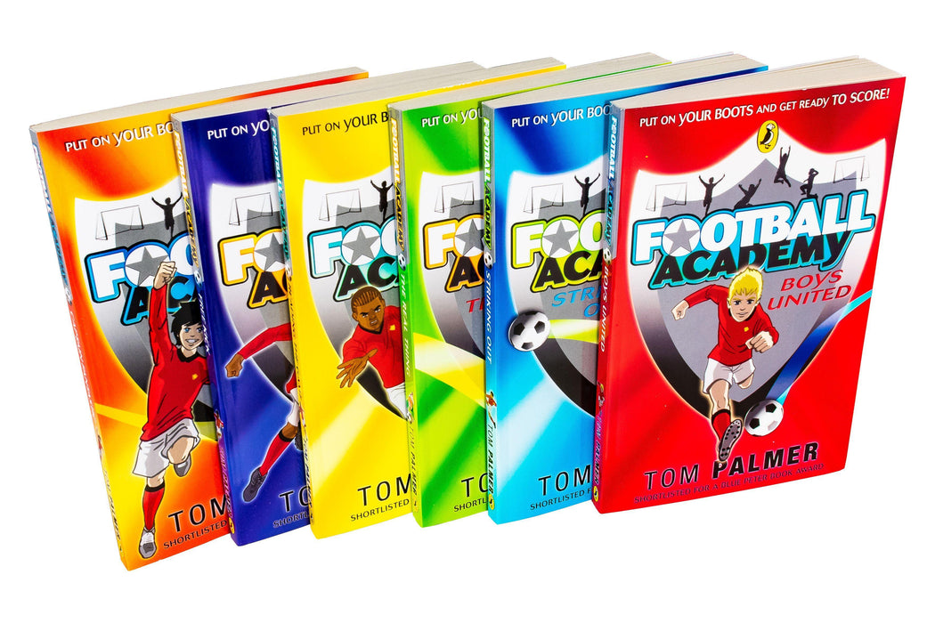 Football Academy 6 Book Collection - Ages 7-9 - Paperback - Tom Palmer 7-9 Puffin