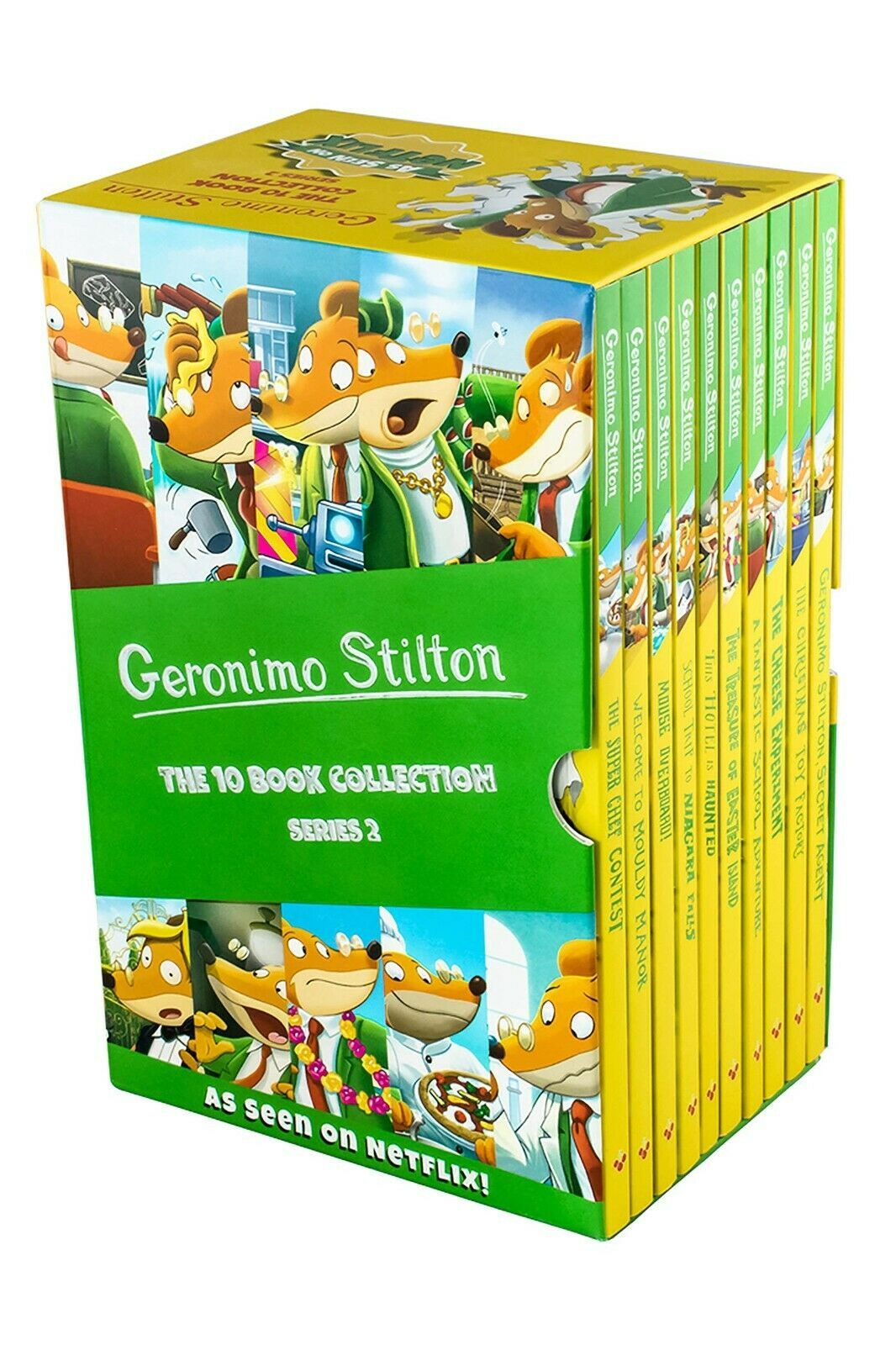 Geronimo Stilton Series 1-3 Collection 30 Books Box Set - Ages 7-9