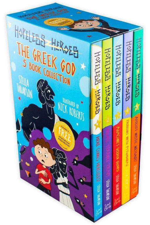 Hopeless Heroes: The Greek God 5 Book Collection - Ages 7-9 - Paperback - Stella Tarakson 7-9 Sweet Cherry Publishing