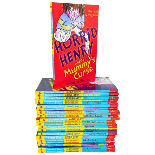 Horrid Henry The Complete Story Collection 24 Books Box Set - Ages 7-9 - Paperback - Francesca Simon 7-9 Orion