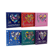 I Heart Colouring Book Series 6 Books Collection By Jessie Eckel- Paperback 7-9 Michael O'Mara Books Ltd