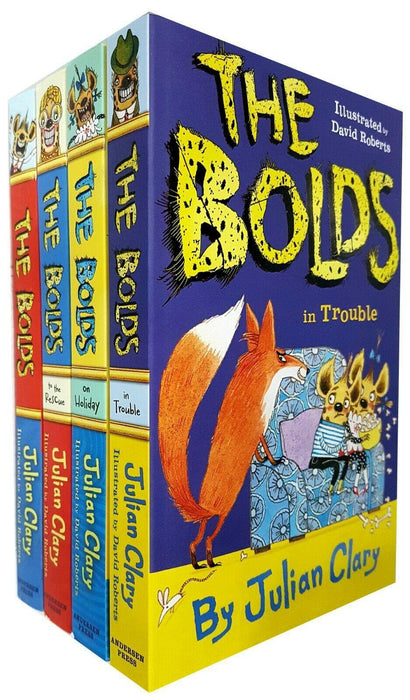 Julian Clary The Bolds Collection 4 Books Set - Paperback - Age 7-9 7-9 Andersen Press