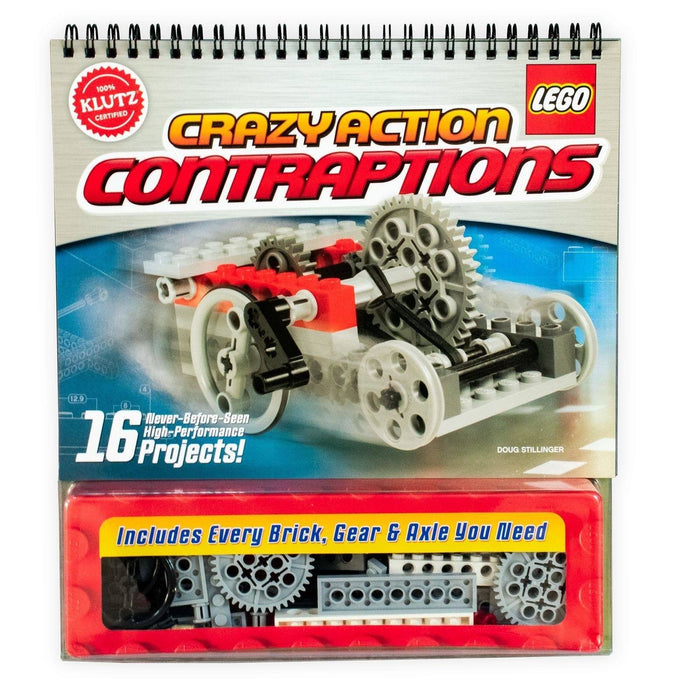 Klutz Lego Crazy Action Contraptions - Ages 7-9 - Paperback - Doug Stillinger 7-9 Klutz, Scholastic