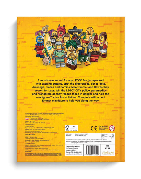 Lego Iconics Annual 2020 - Ages 7-9 - Hardback - Centum Ltd 7-9 Centum Books Ltd