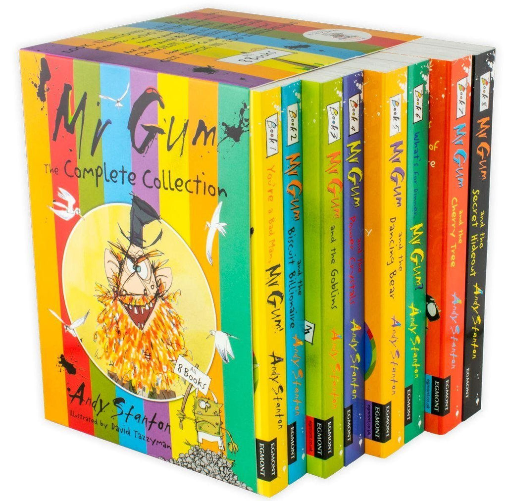 Mr Gum 8 Books Humour Paperback Andy Stanton
