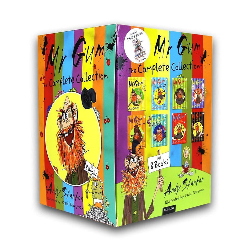 Mr Gum 8 Books - Humour - Paperback - Andy Stanton 7-9 Egmont