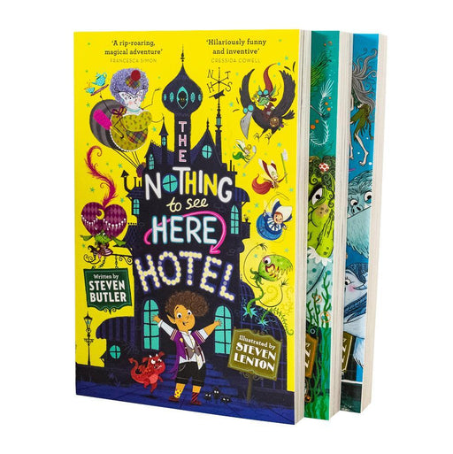 Nothing to See Here Hotel 3 Books - Ages 7-9 - Paperback - Steven Butler 7-9 Simon & Schuster Children's UK