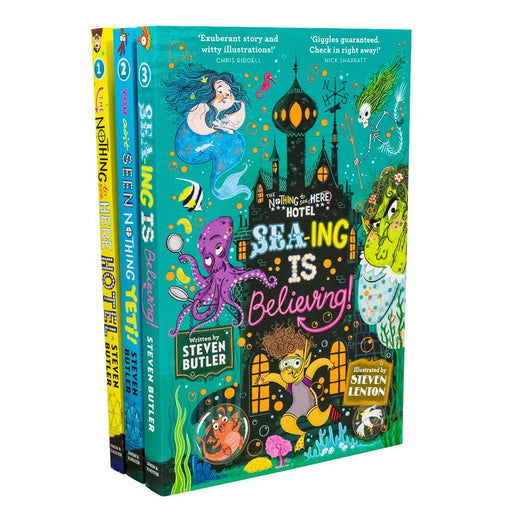 Nothing to See Here Hotel 3 Books - Ages 7-9 - Paperback - Steven Butler 7-9 Simon & Schuster Children's UK