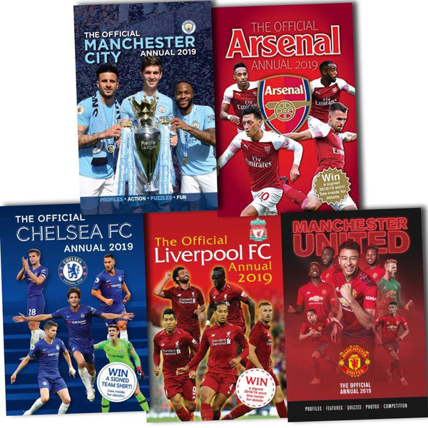 Football Annuals 2019 Collection — Books2Door - Main Image
