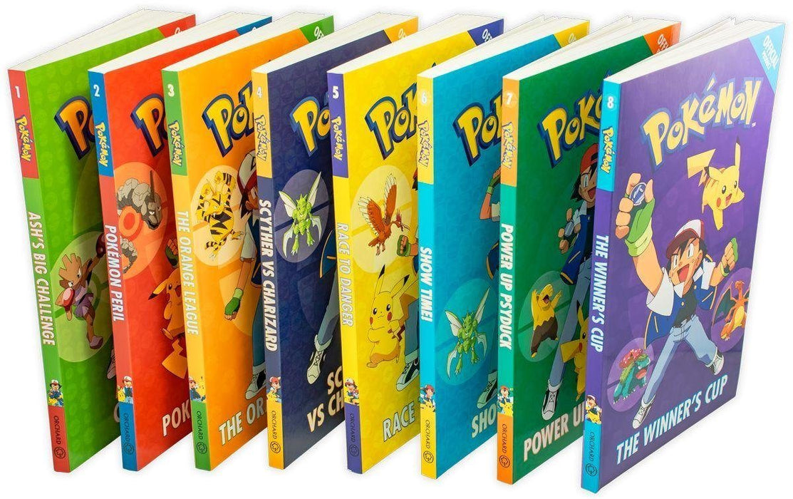 Pokemon Adventure 8 Book Collection - Ages 7-9 - Paperback - Tracey West 7-9 Orchard Books