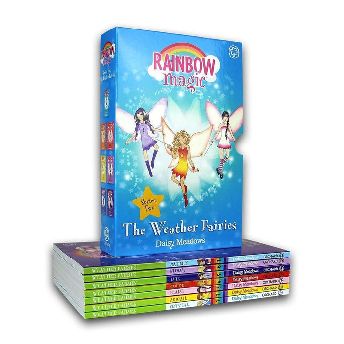 Rainbow Magic Series 2 The Weather Fairies Collection -7 Books No 8-14 - Children's Literature - Paperback - Daisy Meadows 7-9 Orchard Books