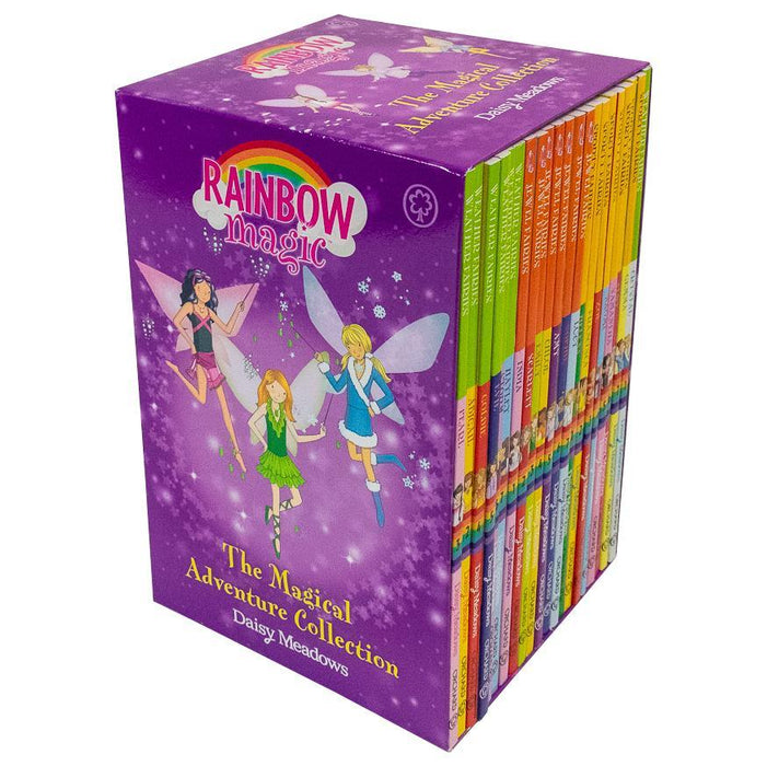 Rainbow Magic The Magical Adventure Party Jewel, Sporty and Weather Collection 21 Books Set - - Ages 7-9 - Paperback - Daisy Meadows 7-9 Orchard Books