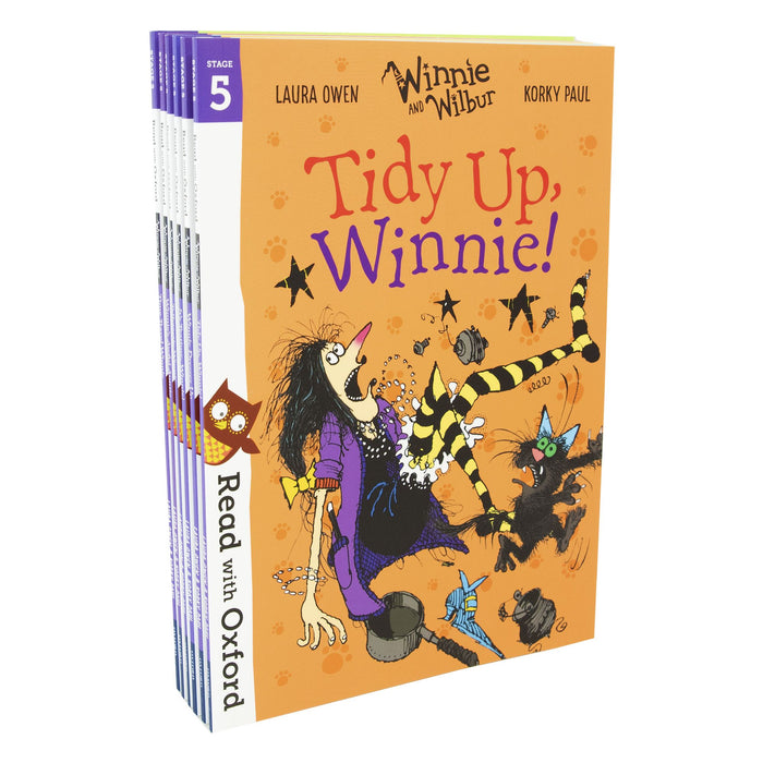 Read With Oxford: Winnie and Wilbur 6 Books - Ages 7-9 - Set Level Stage 5 7-9 Oxford University Press