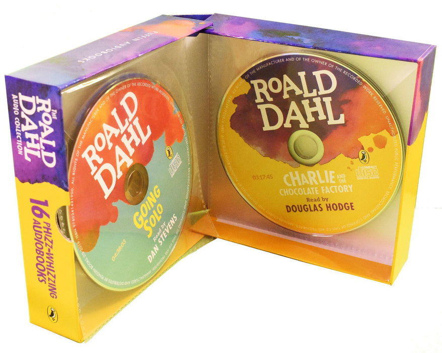 Roald Dahl 16 Phizz Whizzing MP3 CD Books Collection 7-9 Puffin