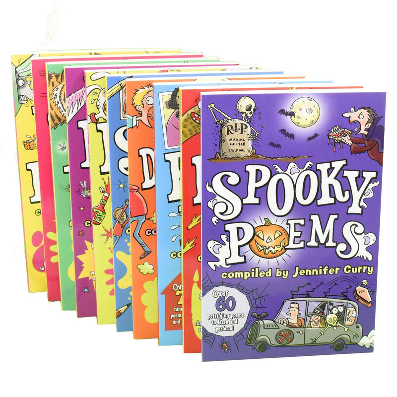 Scholastic Poetry Magic Poems 10 Books - Ages 7-9 - Paperback - Jennifer Curry 7-9 Scholastic