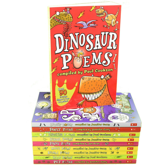 Scholastic Poetry Magic Poems 10 Books - Ages 7-9 - Paperback - Jennifer Curry 7-9 Scholastic