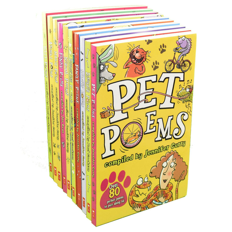 Scholastic Poetry Magic Poems 10 Books - Ages 7-9 - Paperback - Jennifer Curry 7-9 Scholastic