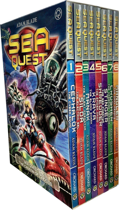Sea Quest Series 1 and 2 - 8 Books Box Set 7-9 The Works