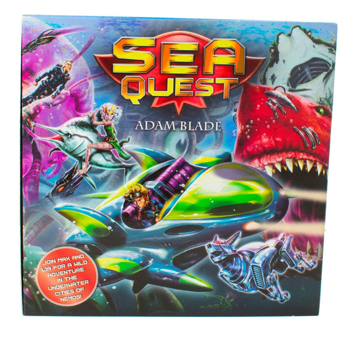 Sea Quest The Underwater Avdenture Collection 24 Books Limited Edition Box Set (Series 1-6) - Ages 7-9 - Paperback - Adam Blade 7-9 Orchard