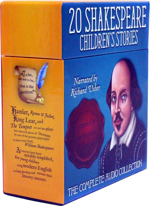 Shakespeare Childrens Stories 20 Audio CDs Collection - Comedy & Tragedy - CDs - Macaw Books 7-9 Sweet Cherry Publishing