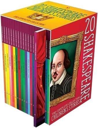 Shakespeare Childrens Stories 20 Hardback Books Boxed Complete Gift Set 7-9 Sweet Cherry Publishing