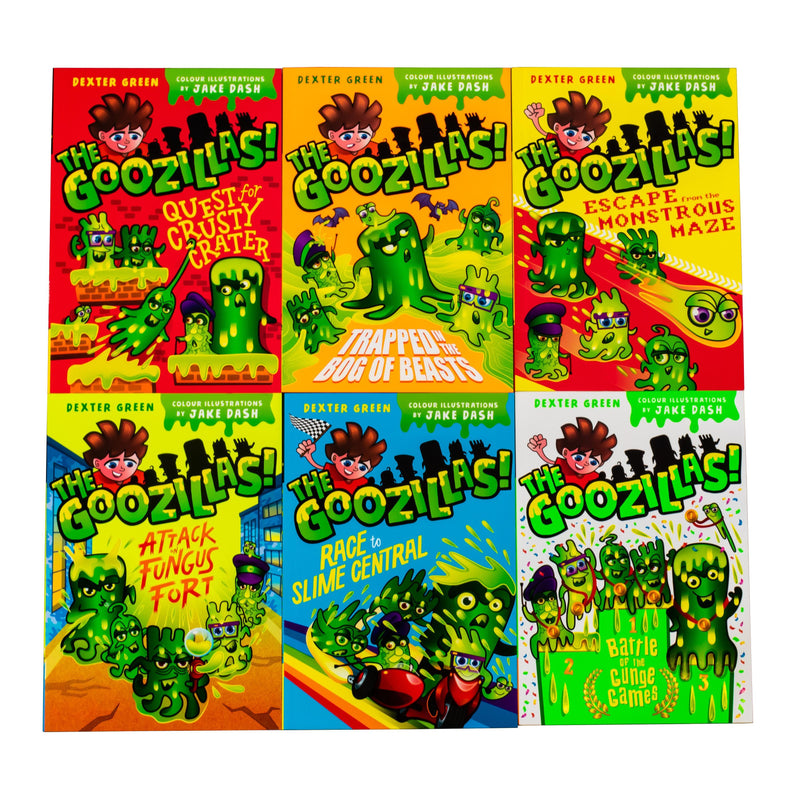 The Goozillas 6 Book Collection - Ages 7-9 - Paperback - Dexter Green 7-9 Oxford University Press