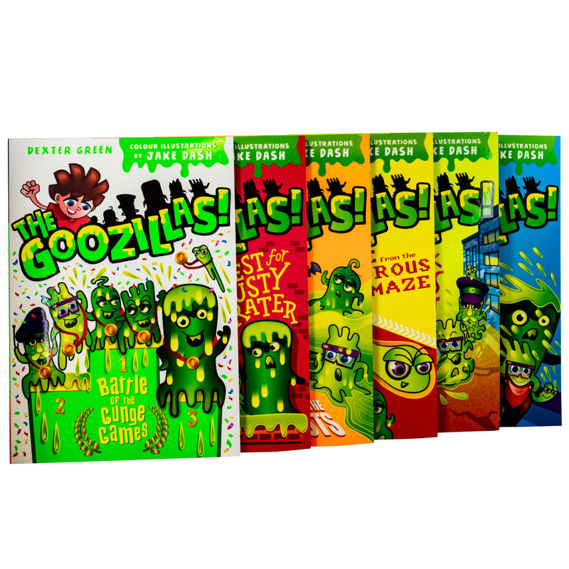 The Goozillas 6 Book Collection - Ages 7-9 - Paperback - Dexter Green 7-9 Oxford University Press