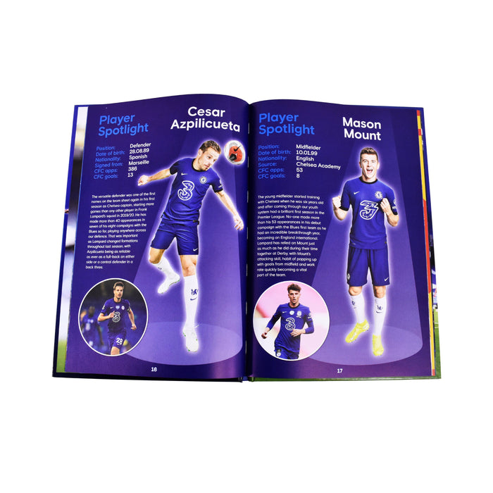 The Official Chelsea FC Annual 2021 - Hardcover - Age 7-9 7-9 Grange Communications Ltd