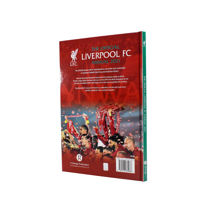 The Official Liverpool Football Annual 2021 - Hardcover - Age 7-9 7-9 Grange Communications Ltd