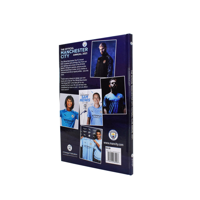 The Official Manchester City Football Annual 2021 Hardcover - Hardcover - Age 7-9 7-9 Grange Communications Ltd