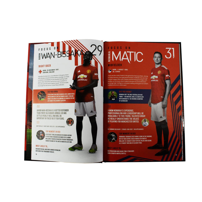The Official Manchester United Football Annual 2021 Hardcover - Hardcover - Age 7-9 7-9 Grange Communications Ltd