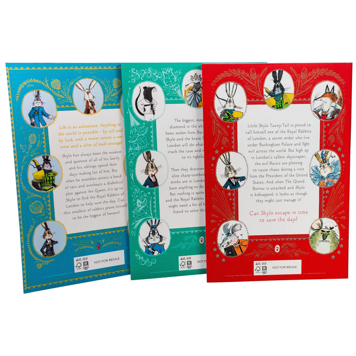 The Royal Rabbits of London 3 Books Collection Set - Ages 7-9 - Paperback/Hardback - Santa Montefiore 7-9 Simon & Schuster