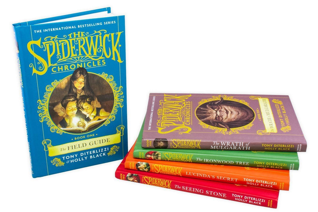 The Spiderwick Chronicles 5 Book Collection - Ages 7-9 - Hardback - Tony DiTerlizzi & Holly Black 7-9 Simon and Schuster
