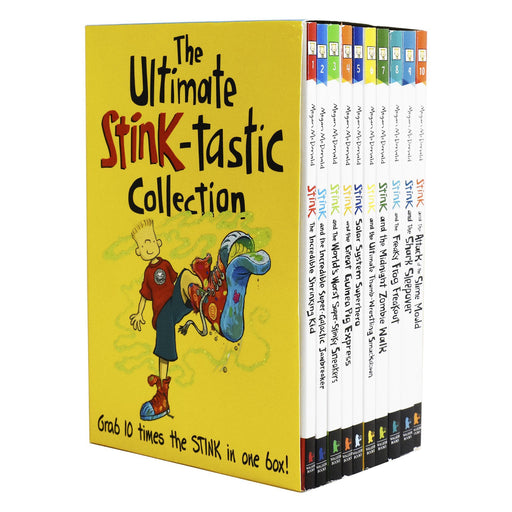 The Ultimate Stink-tastic Collection 10 Books Box Set By Megan McDonald - Papeback - Age 7-9 7-9 Walker Books