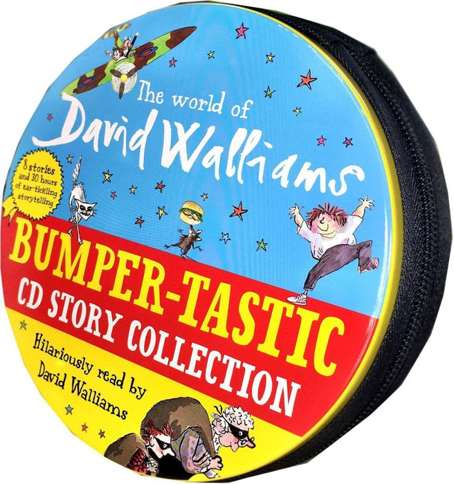 The World of David Walliams Story Collection Audio Books 27 CD Set in Tin Case 7-9 Harper Collins