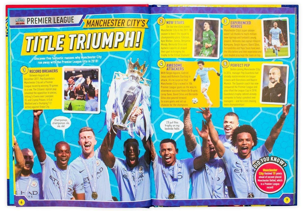 Topps Match Attax 2019 Annual 7-9 Centum Books Ltd