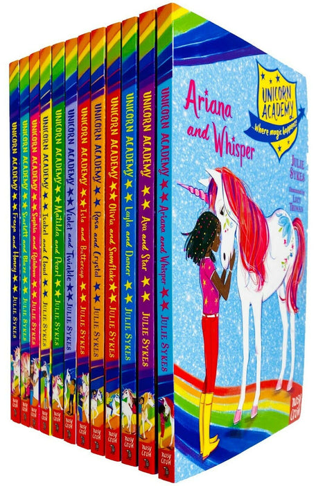 Unicorn Academy Where Magic Happens 12 Books Children - Ages -7-9 - Paperback Set By Julie Sykes 7-9 Random House