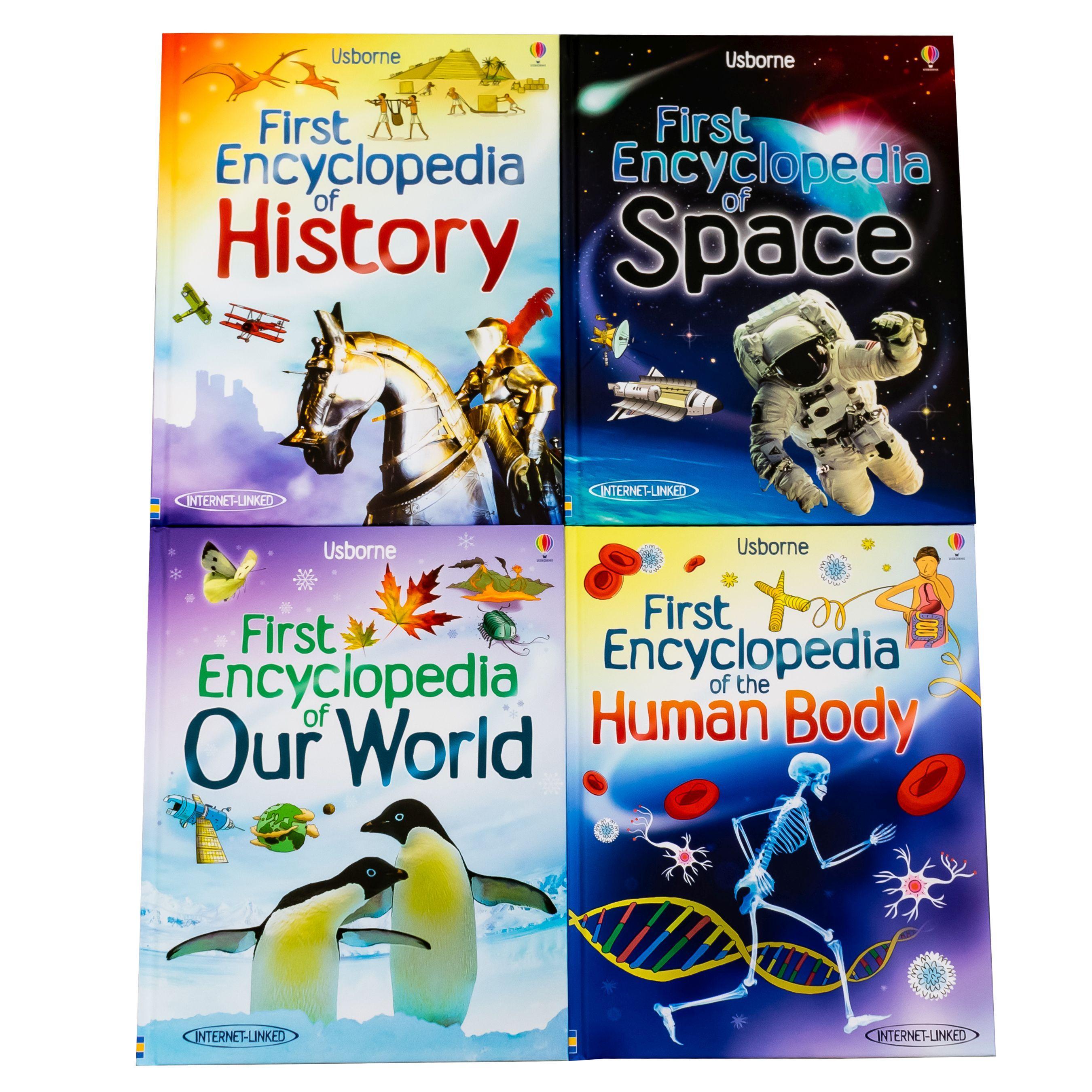 Usborne First Encyclopedia 8 Books - Ages 7-9 - Hardback — Books2Door