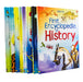 Usborne First Encyclopedia 8 Books - Ages 7-9 - Hardback 7-9 Usborne