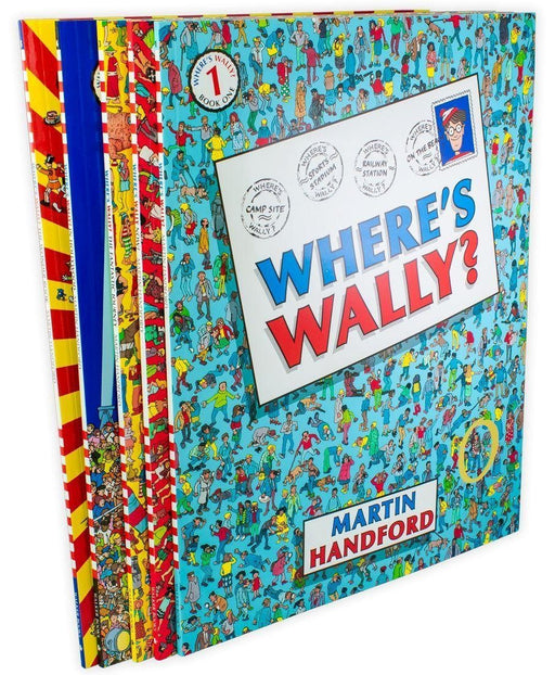 Where's Wally 5 Book Collection 7-9 Walker Books