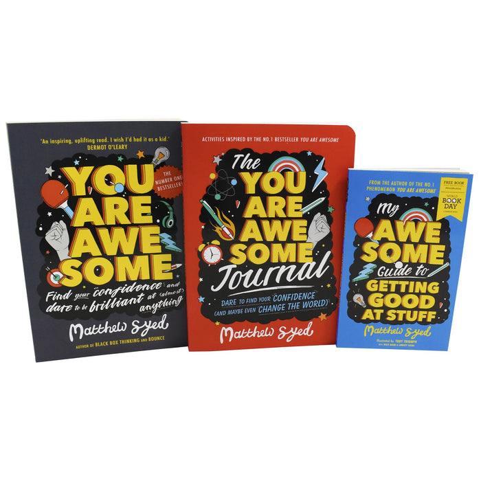 You are Aweseome 3 Books Collection - Ages 7-9 - Paperback - Non Fiction - Matthew Syed 7-9 Wren & Rook