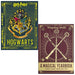 Harry Potter Hogwarts and Wizarding World A Cinematic Yearbook 2 Books Collection Set - Hardcover 7-9 Scholastic